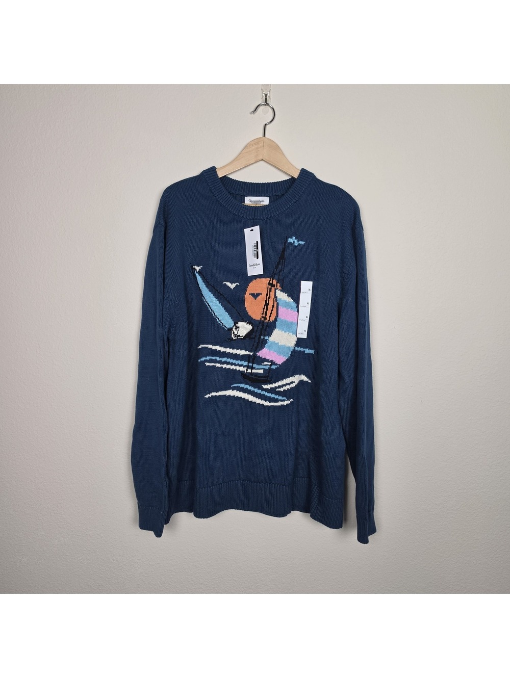 Goodfellow & Co Men's Textured Crewneck Sweater XL